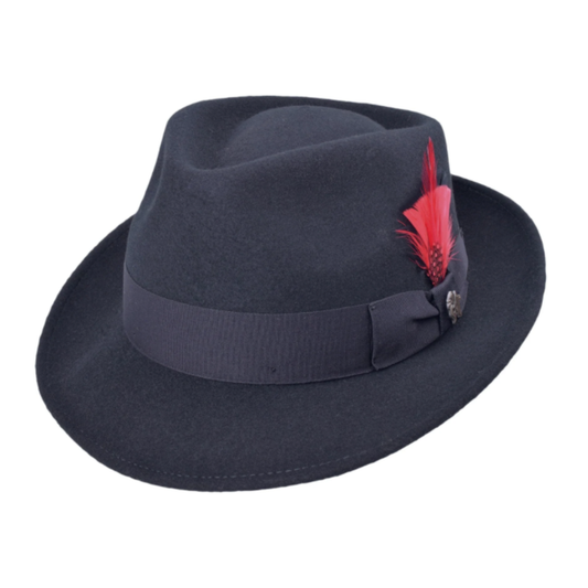 BIGALLI QUICKSTEP WOOL FEDORA